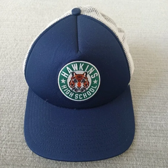 Stranger Things x Nike Hawkins High School Trucker Style Baseball Hat Adjustable - Picture 1 of 7